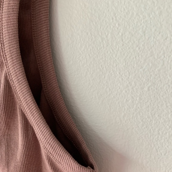 ASOS Mauve Ribbed Tank Top - Picture 2 of 5